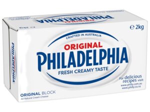 Philadelphia Cream Cheese Original Block 2kg