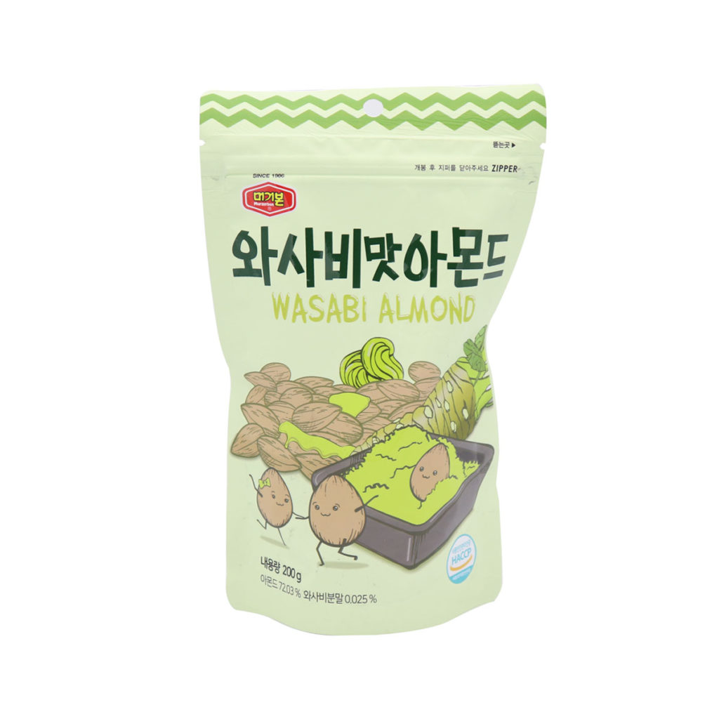 MURGERBON Wasabi Taste Almond 30g Federated Distributors, Inc.