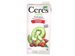 CERES Fruit Juice – Cranberry & Kiwi 1L
