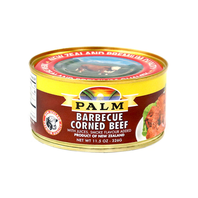 PALM Corned Beef w/ Natural Juice BBQ 326g Federated Distributors, Inc.