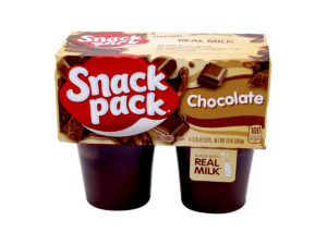 SNACK PACK Chocolate Pudding  3.25ozx4