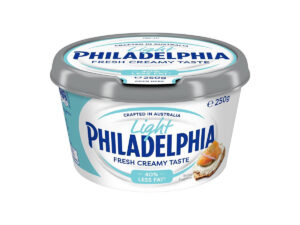 Philadelphia Cream Cheese Light Spread 40% Less Fat 250g