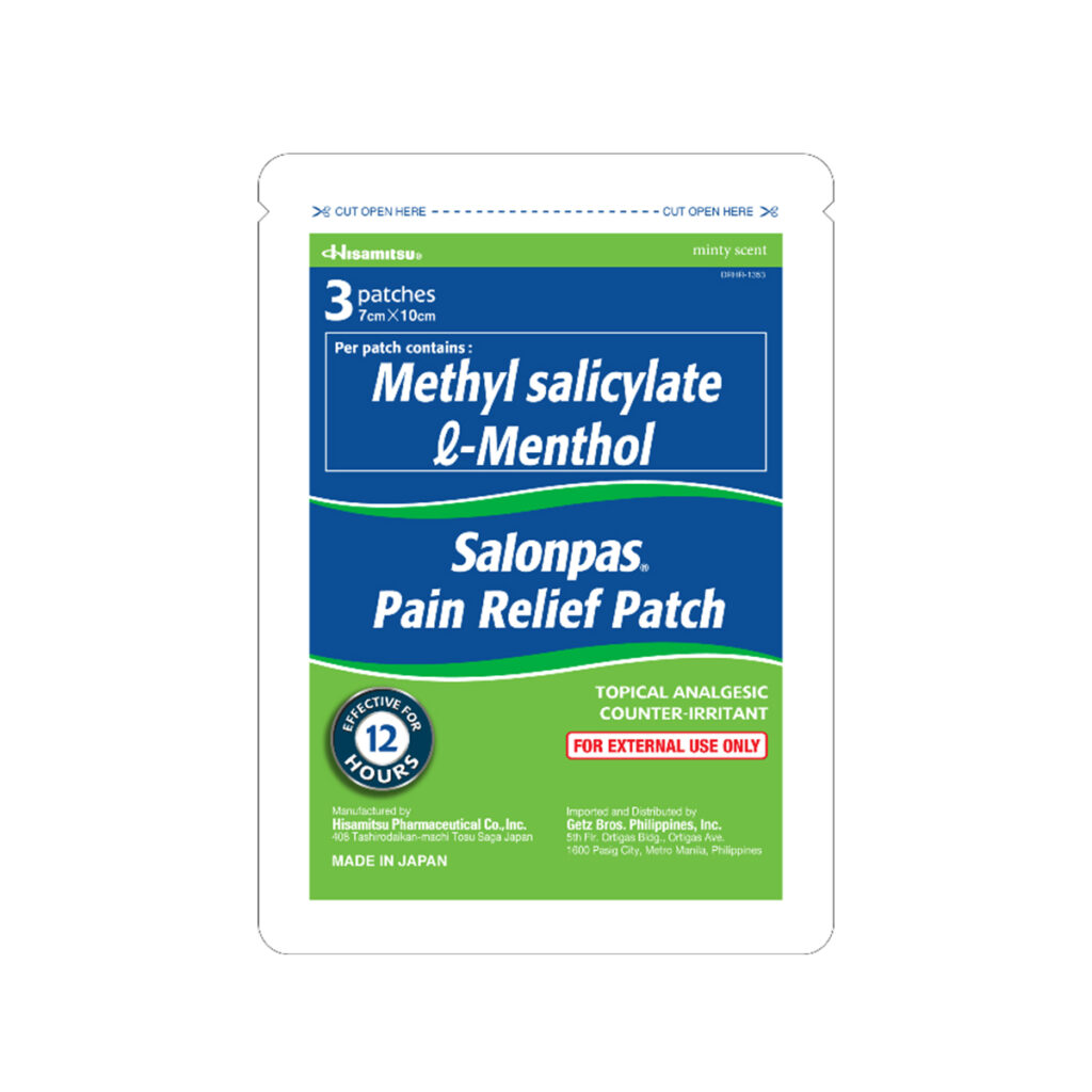 SALONPAS Gel 30g 10’s – Federated Distributors, Inc.