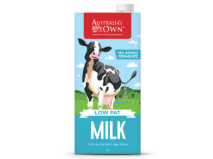 AUSTRALIA’S OWN Low Fat Dairy Milk 1L