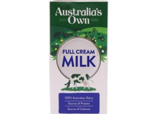 AUSTRALIA’S OWN Full Cream Dairy Milk 1L 1X12
