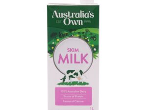 AUSTRALIA’S OWN Skim Dairy Milk 1L 1X12
