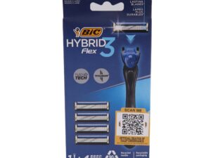 BIC Flex 3 Hybrid 1 Handle+4 Catridges 1