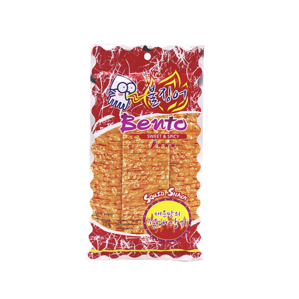 BENTO Squid Snack Sweet & Spicy 12g – Federated Distributors, Inc.