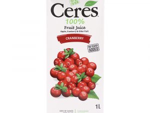 CERES Fruit Juice – Cranberry 1L