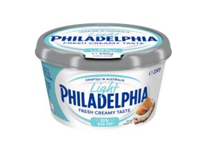 Philadelphia Cream Cheese Light Spread 25% Less Fat 250g
