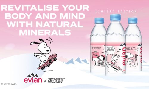 evian® and snoopy Unveil Exclusive Limited Edition Water Bottle Designs
