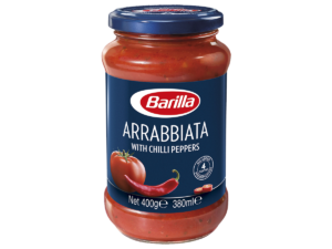 BARILLA Arrabbiata Pasta Sauce with Italian Tomato and Chilli Peppers 400g