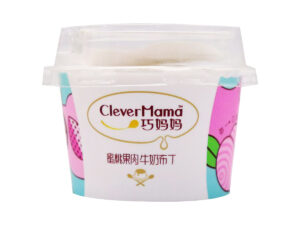CLEVER MAMA Peach Flesh Pudding 85g 6s x16