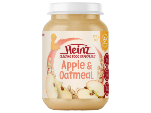 HEINZ Apple & Oatmeal 6Mos+Jar 170gx6