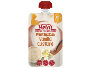 HEINZ Vanilla Custard 6Mos+ 120gx6