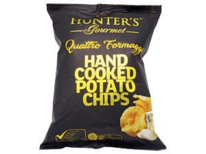 HUNTER Potato Chips Quattro Formaggi 125g x12