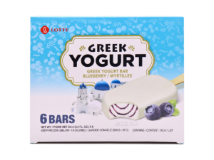 LOTTE Greek Yogurt Blueberry 85ml 1×6