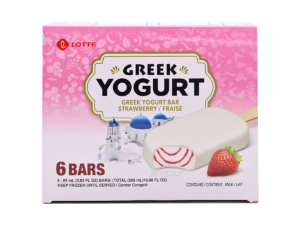 LOTTE Greek Yogurt Strawberry 85ml 1×6