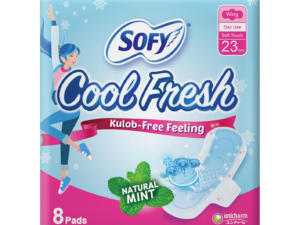 SOFY Cool Fresh Stnd 23cm Wing 8’s x24