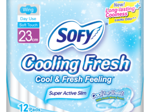 SOFY Cooling Fresh UltrWng 23cm 12’s x24