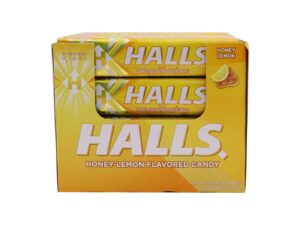 HALLS STICK HONEY LEMON