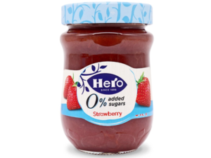 HERO   Strawberry Jam 0% Sugar 280g