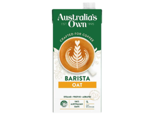 AUSTRALIA’S OWN Barista Oat with Calcium Milk 1L 1×8