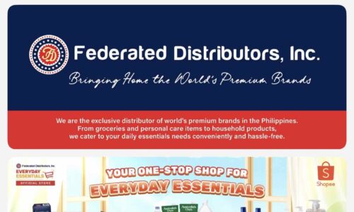 Shop Your Everyday Essentials at the Federated Distributors Inc. Shopee Store